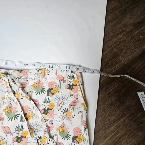 Mahogany pajama style cropped shorts - Picture 9 of 11